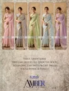 Amber Shine By Sethnic Tissue Linen Sarees
